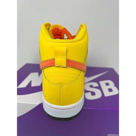 Nike SB Dunk High Sweet Tooth Candy Corn Halloween Shoes FB5107-700 Size 10.5 - Picture 5 of 9